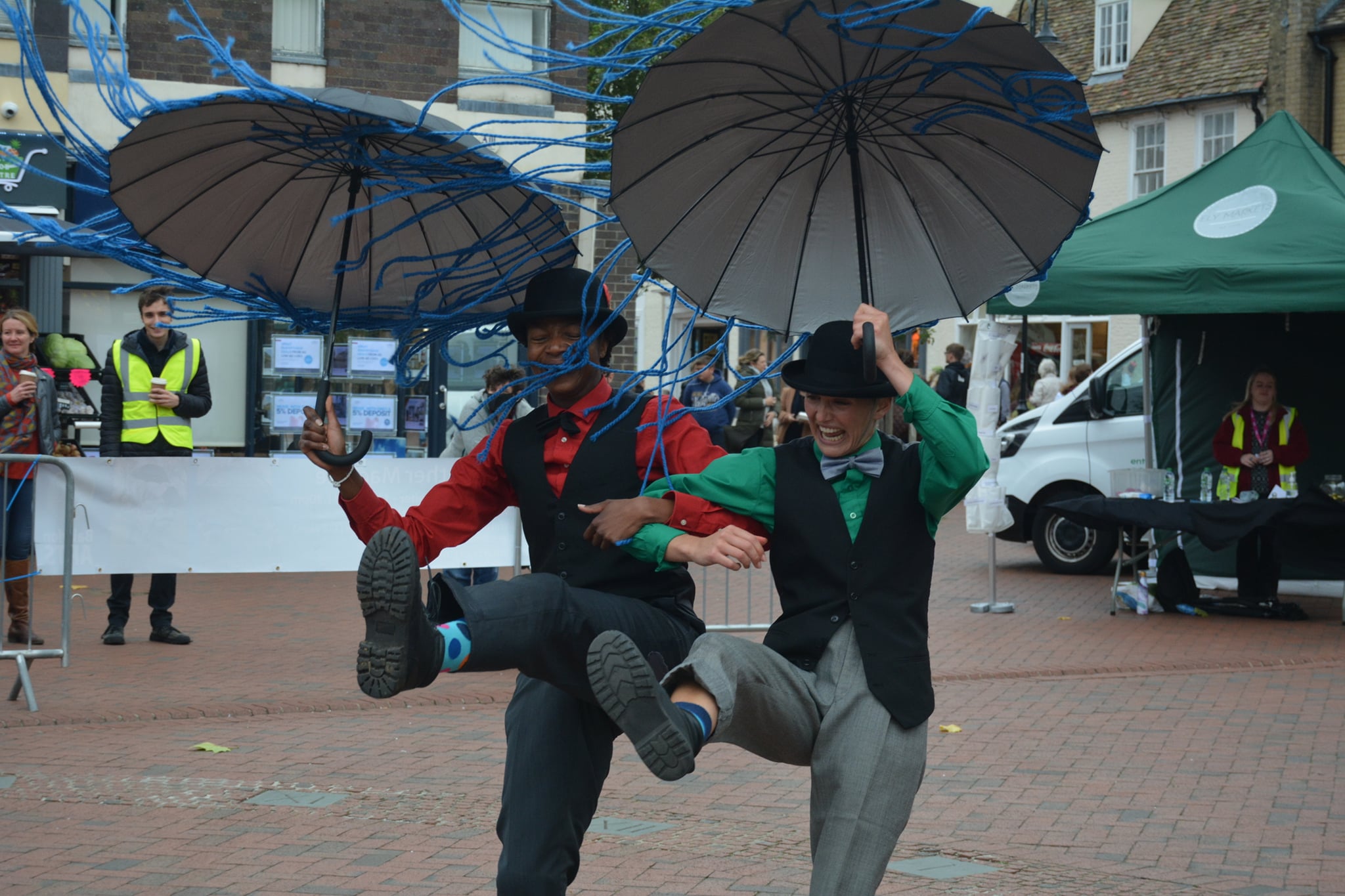 The Weather Machine dance performance at Ely Markets