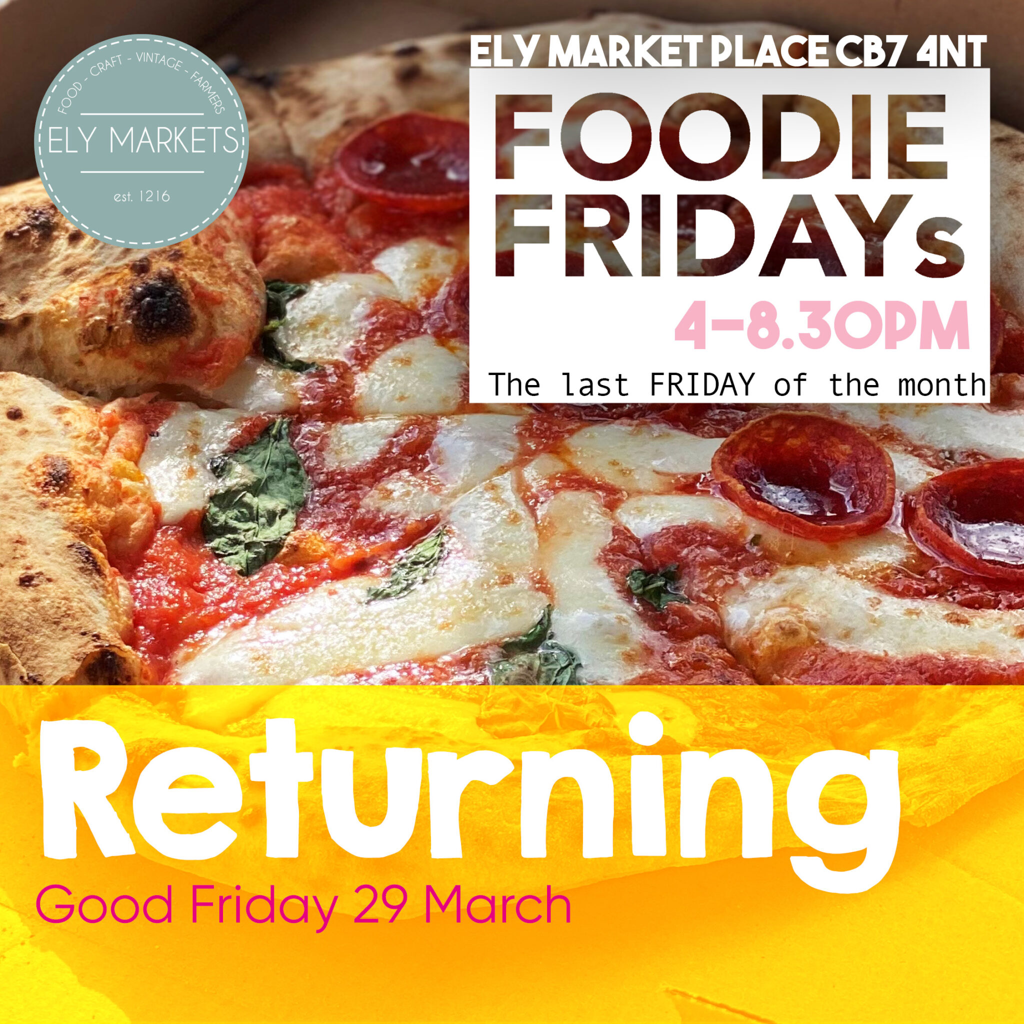 Foodie Friday returns at Ely Markets Easter weekend – Friday 29 March ...