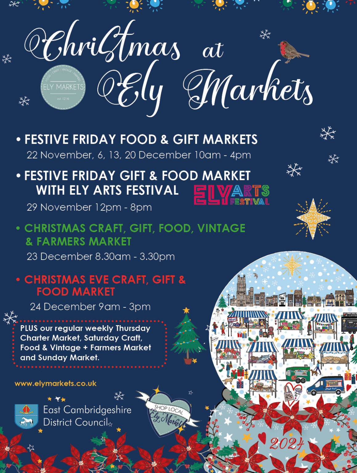 Get festive with Ely Markets! – Ely Markets